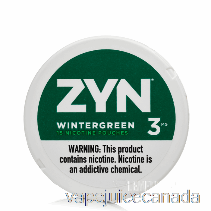 Vape Juice ZYN Nicotine Pouches - WINTERGREEN 3mg